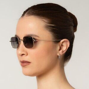 NEW GUCCI GG1813S 001 WOMEN GOLD/GRAY SUNGLASSES GUCCI